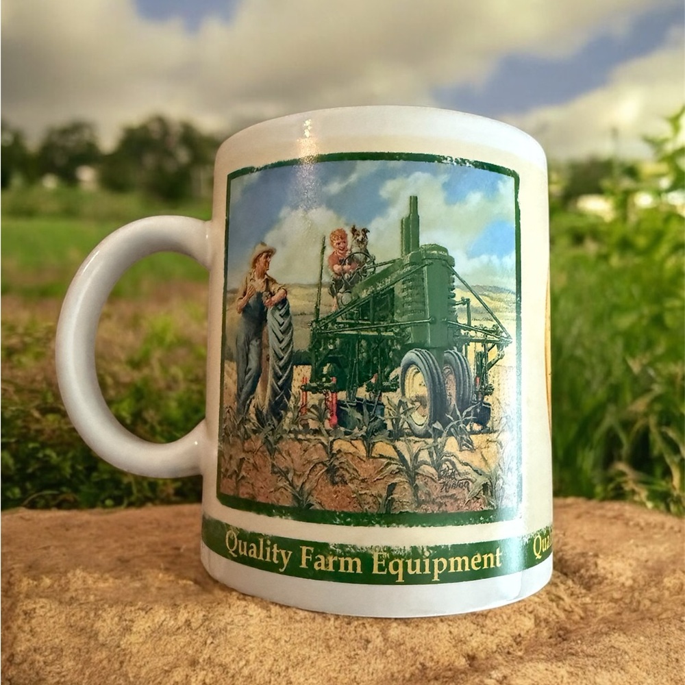 🔥2/$24 or 3/$30🔥White John Deere Mug